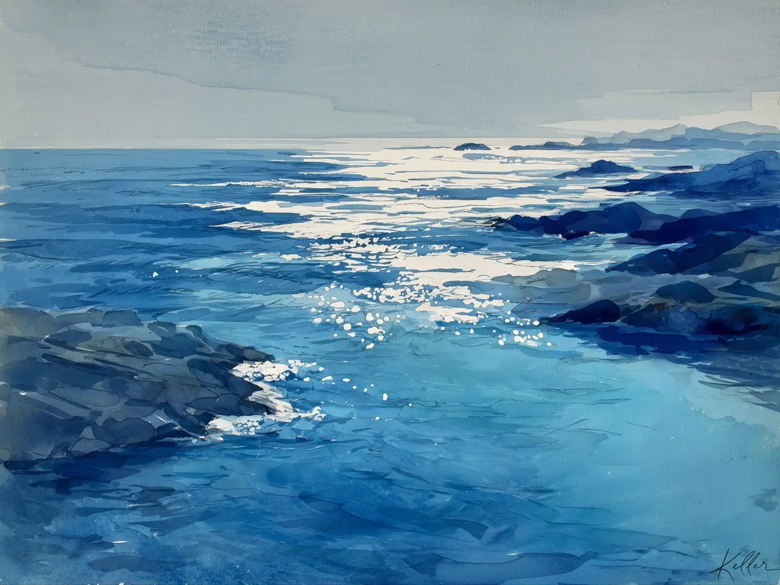 Scintilla di marea plexiglass da Matthias Keller Studio