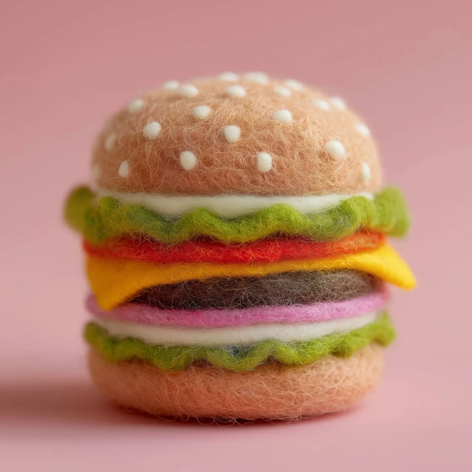 Hamburger soffice poster con telaio in legno da Motivate-Today
