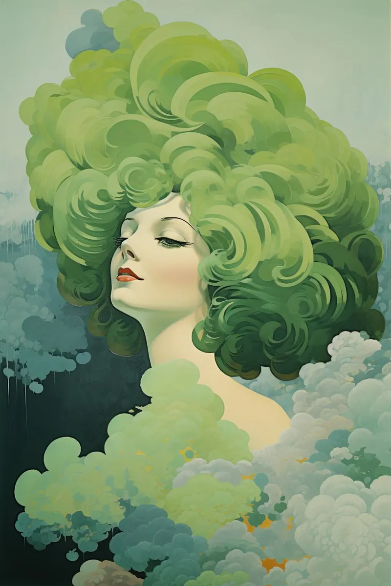Wall-art by Imagine canvas with Floater frame by Imagine