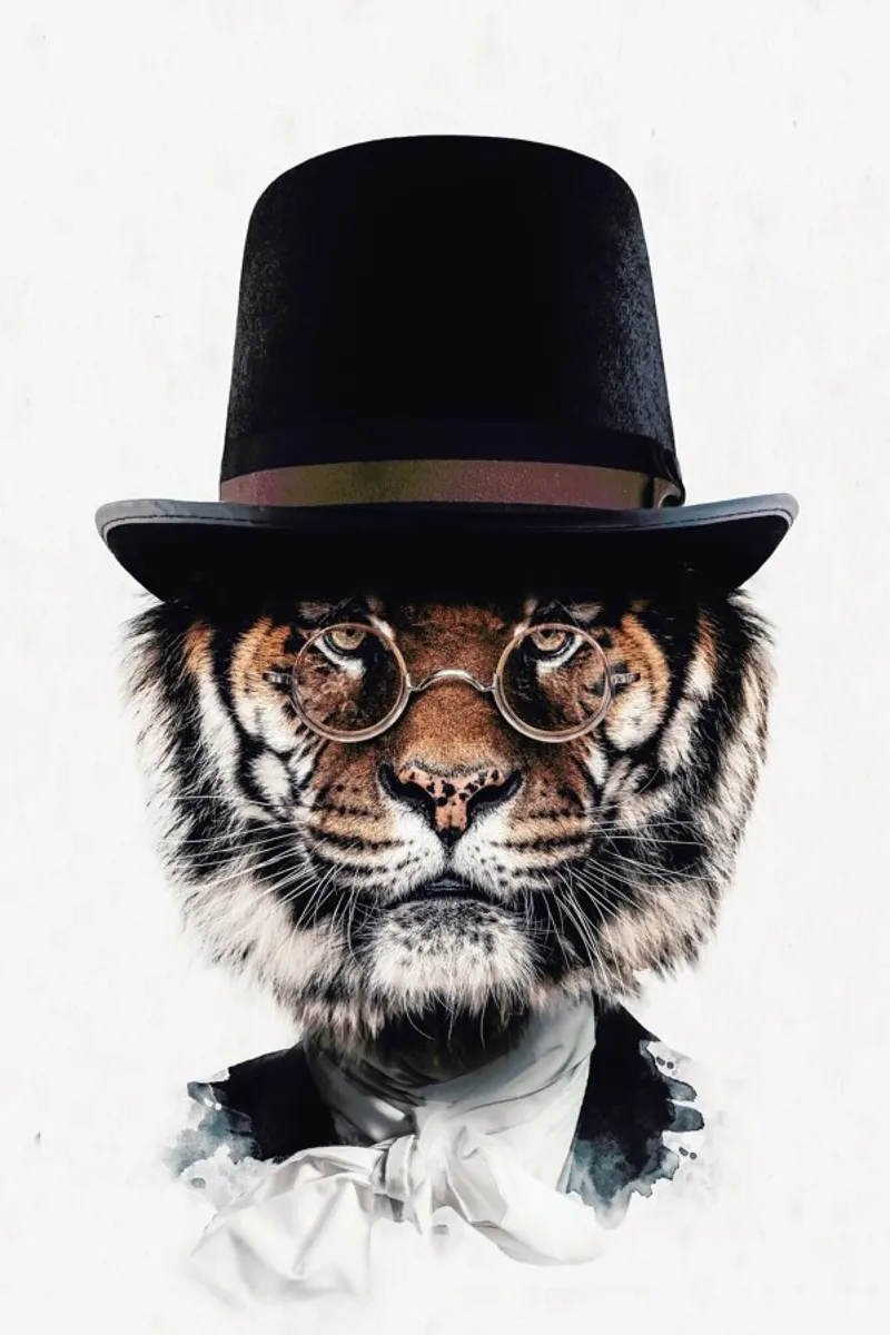 Classy Tiger Light pellicola backlit da Wouter Rikken