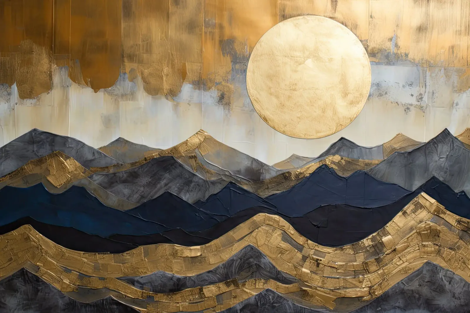 Muurkunst van Imagine canvas met Baklijst van Imagine