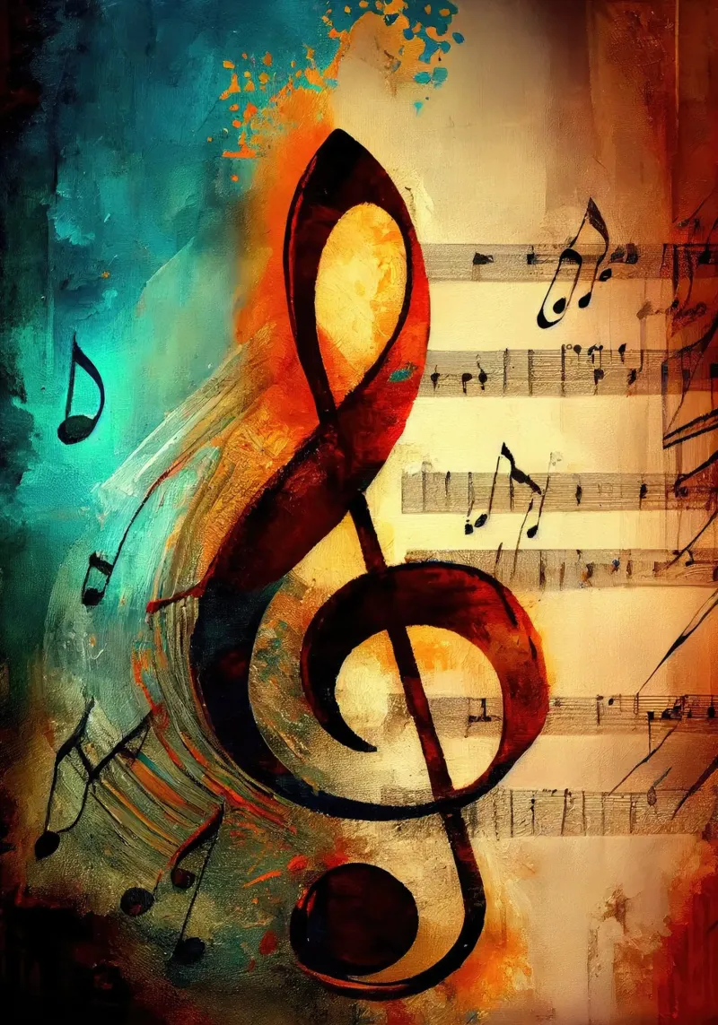 Wall-art by Imagine poster with wooden frame by Imagine