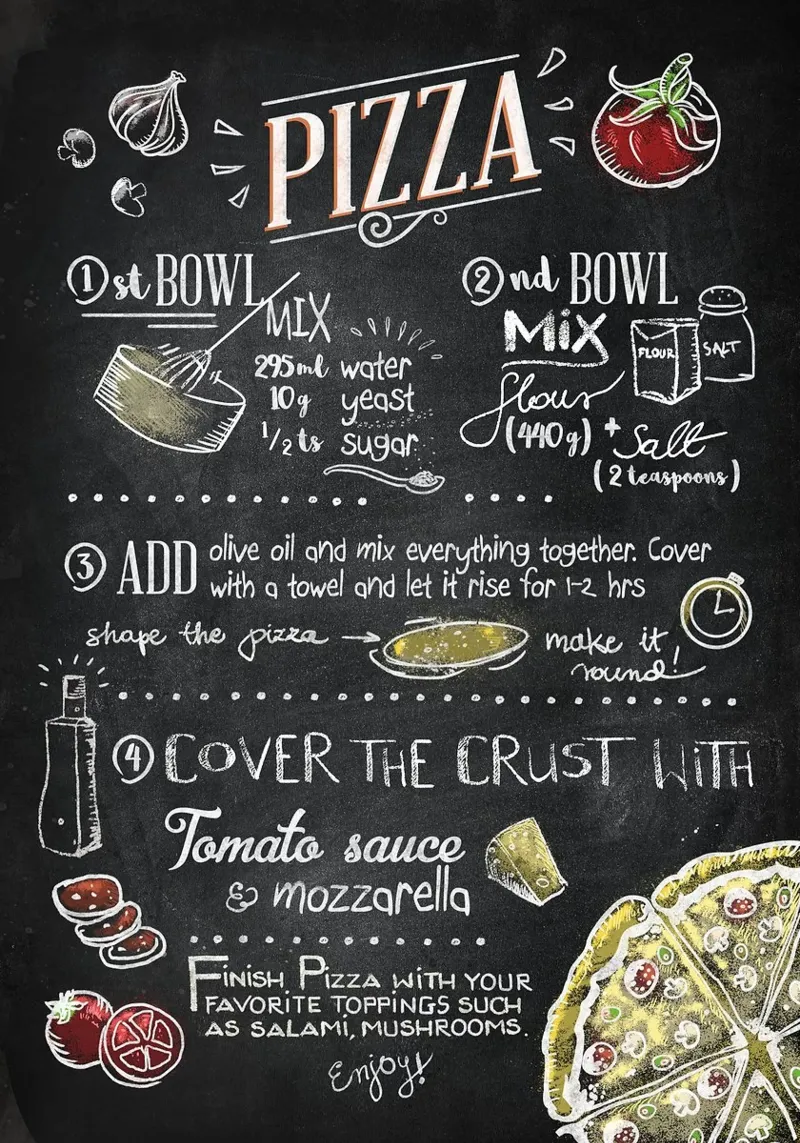 Pizza pellicola backlit da Patrick J Curtis