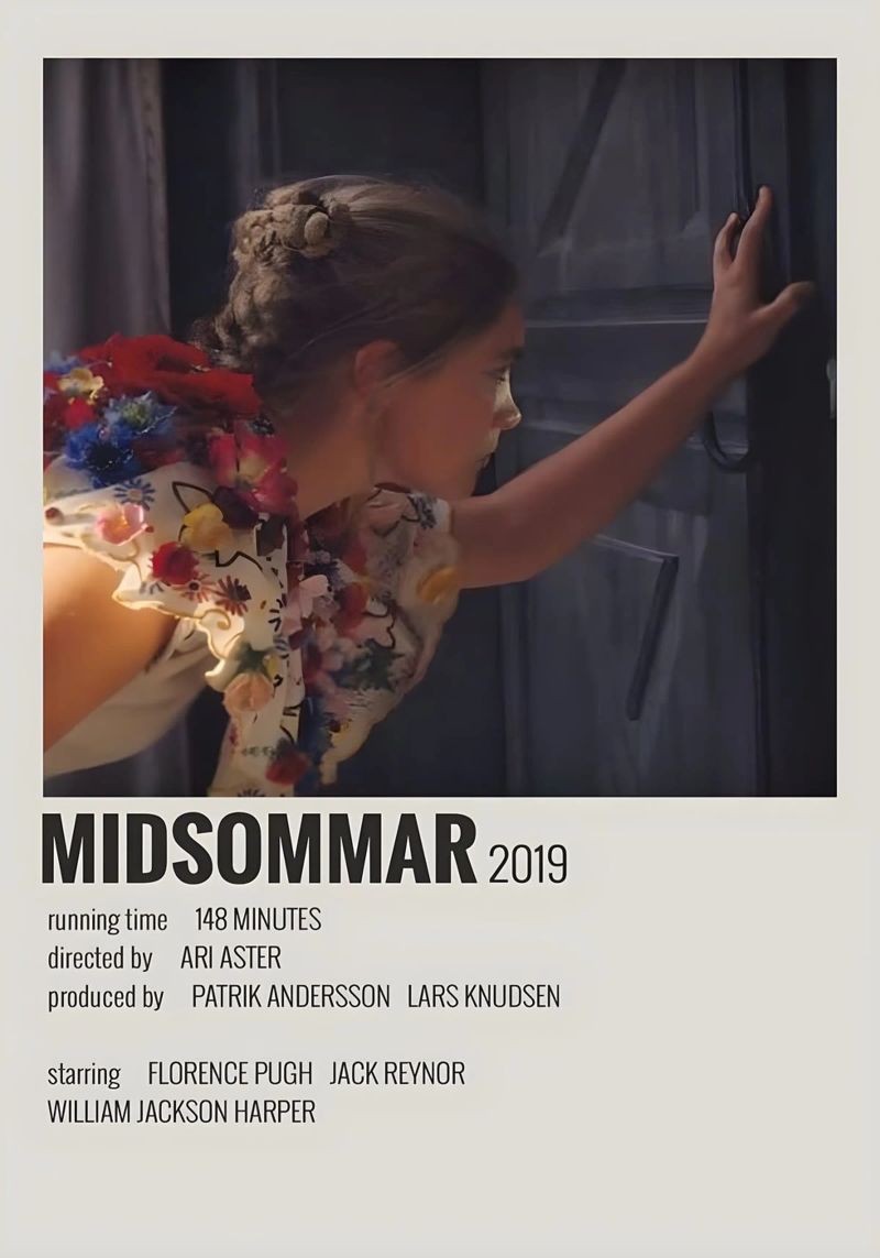MIDSOMMAR 2019 Poster von MVFminimalist