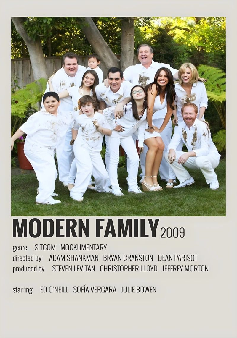 MODERN FAMILY 2009 Poster von MVFminimalist