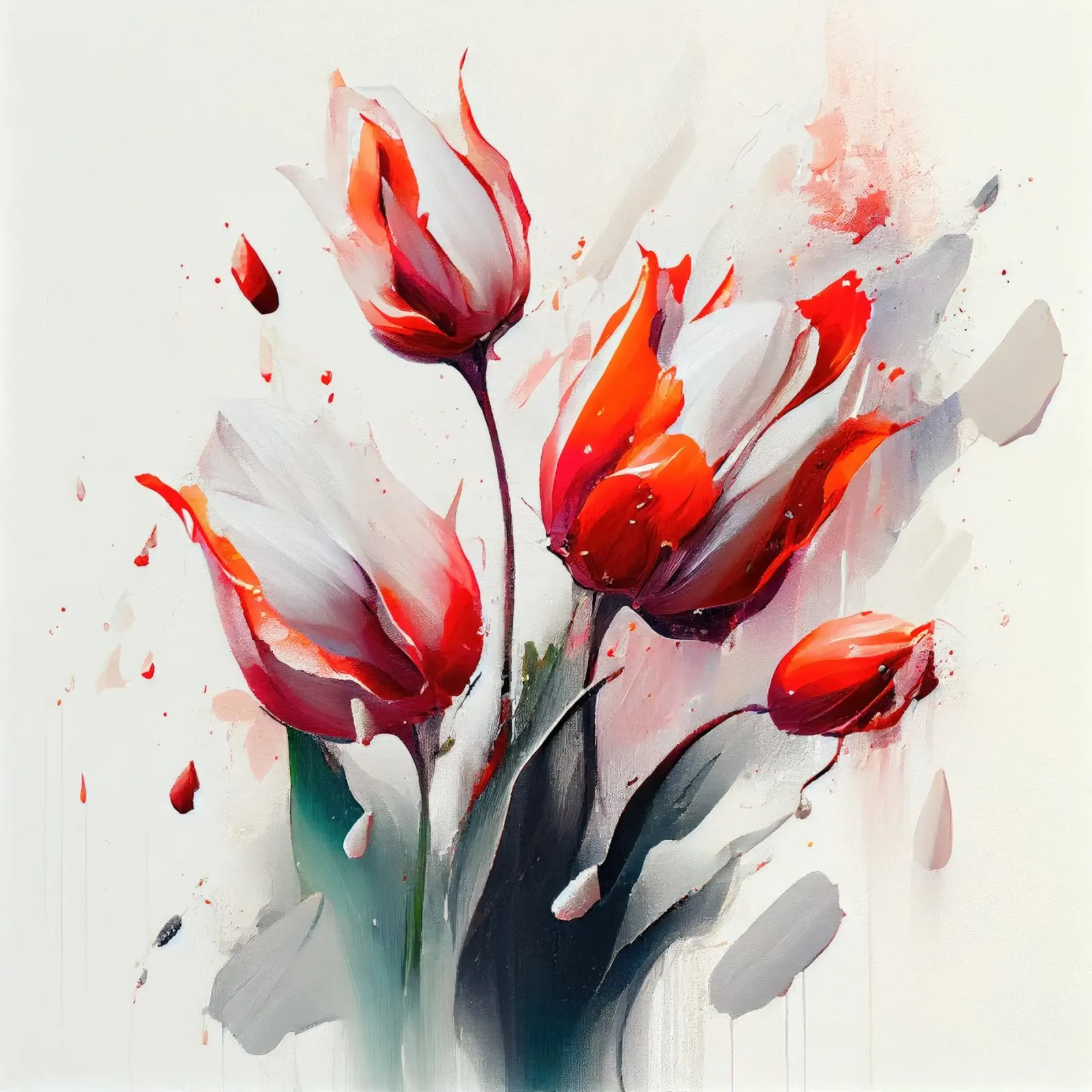 Muurkunst van Imagine canvas met Baklijst van Imagine
