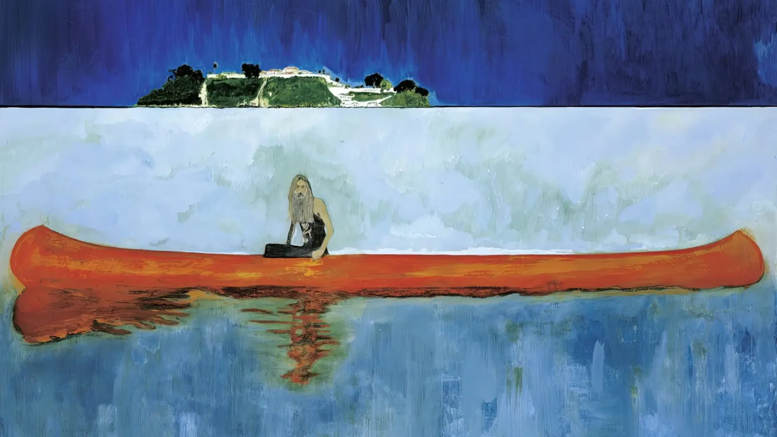 peter doig - Jarwitama pellicola backlit da Milfordwings