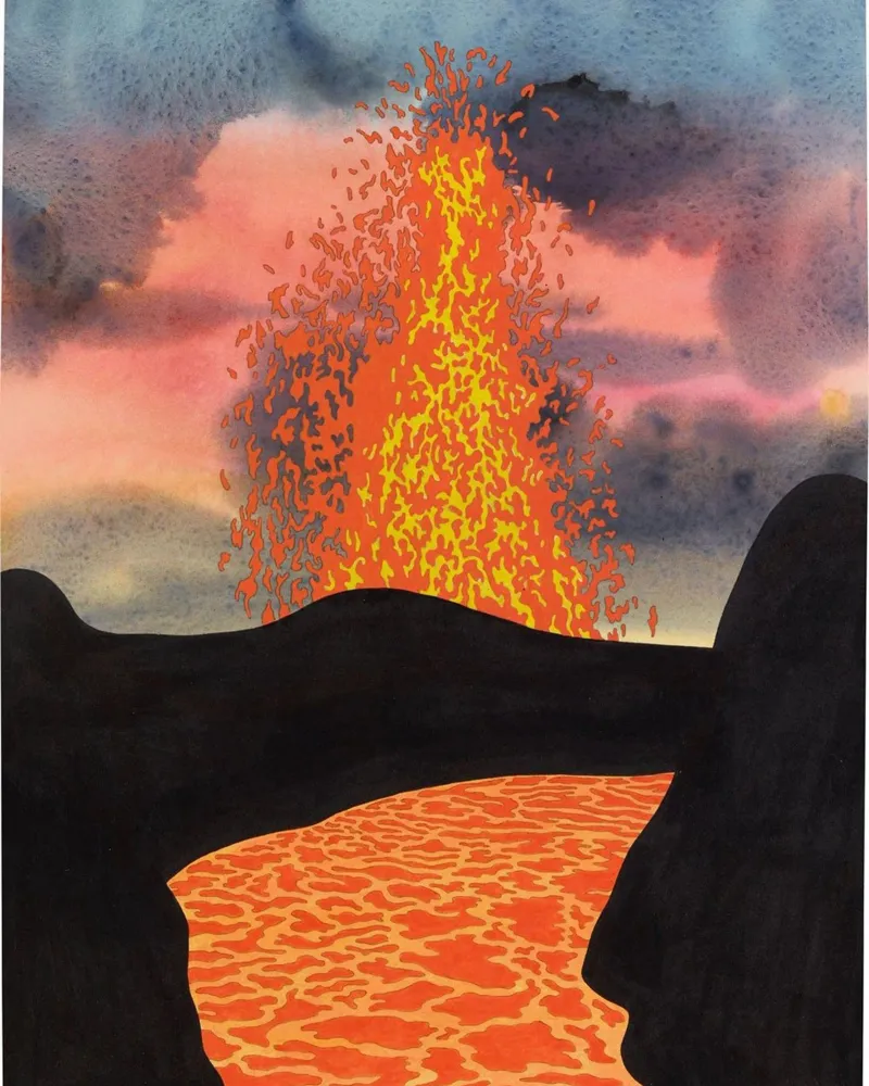 Ken Price Liquid Rock poster de Marcobarshop