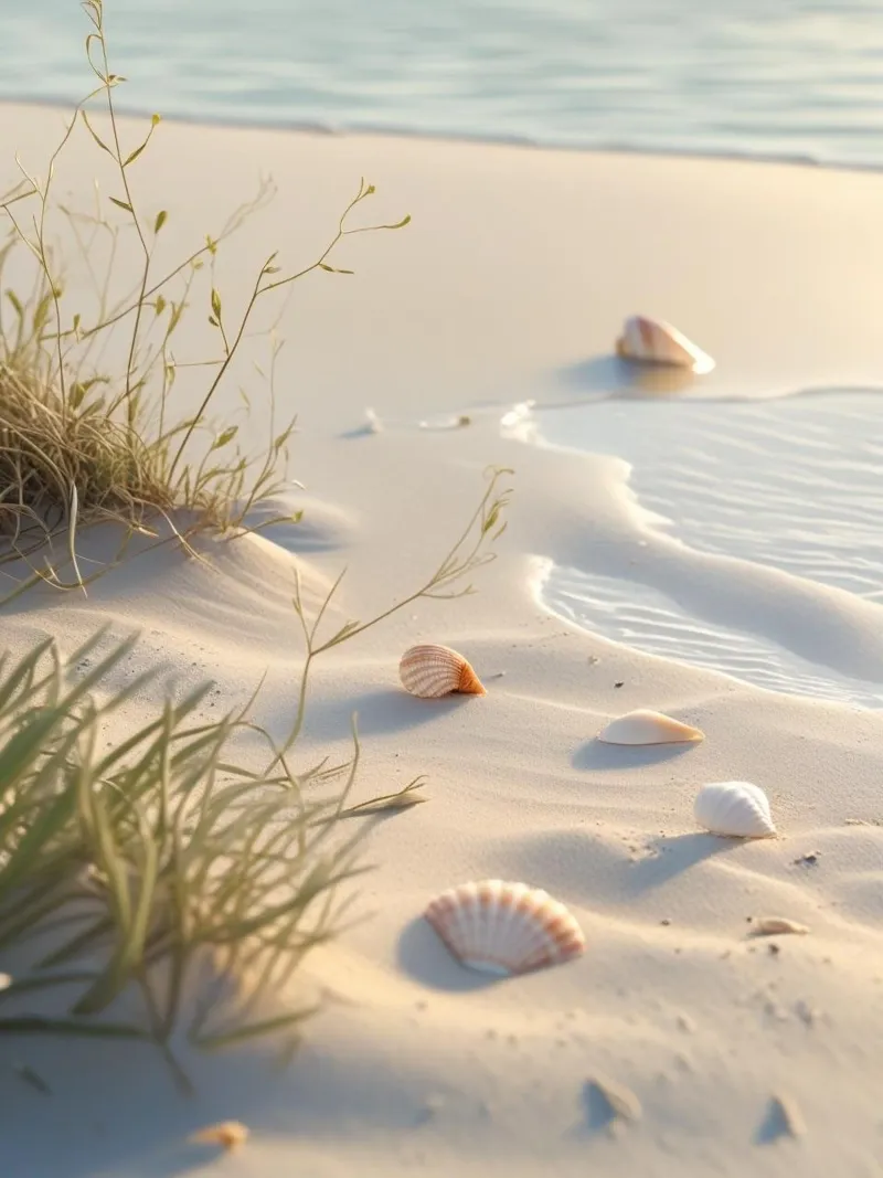 conchiglie marea pellicola backlit da life of sands