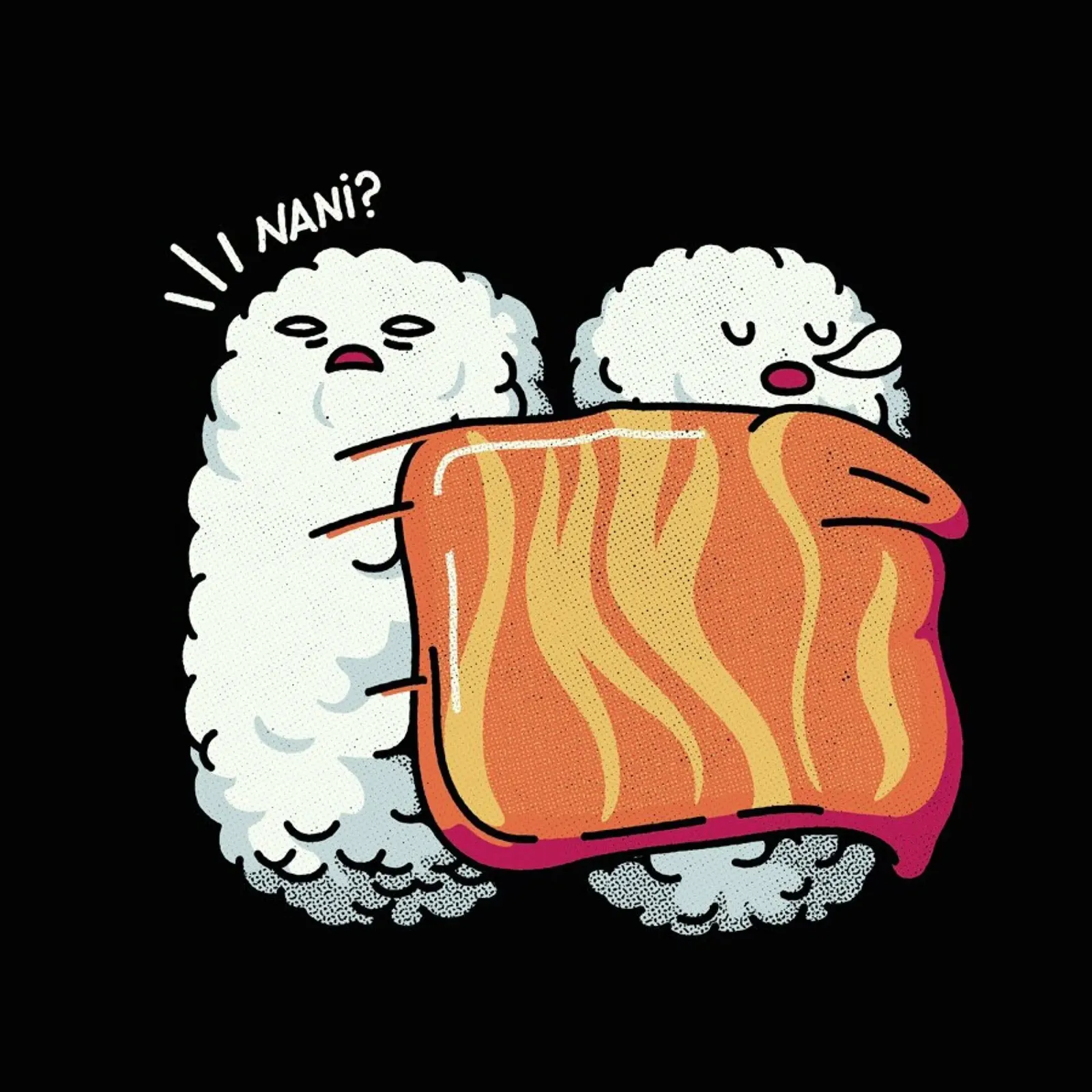 Sleeping Sushi poster da Tobe Fonseca