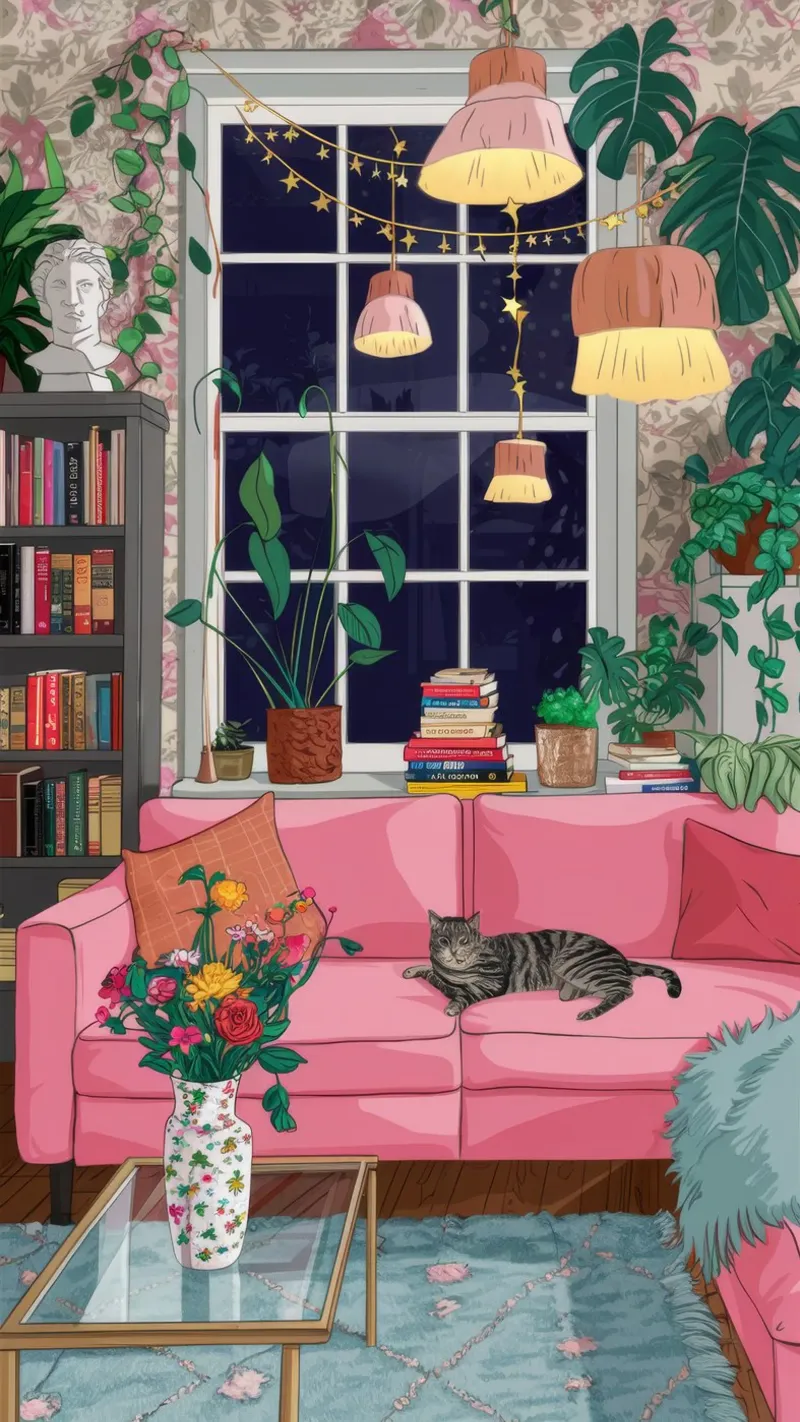 Nocturnal Reading Sanctuary hahnemühle by Haven Fantasy