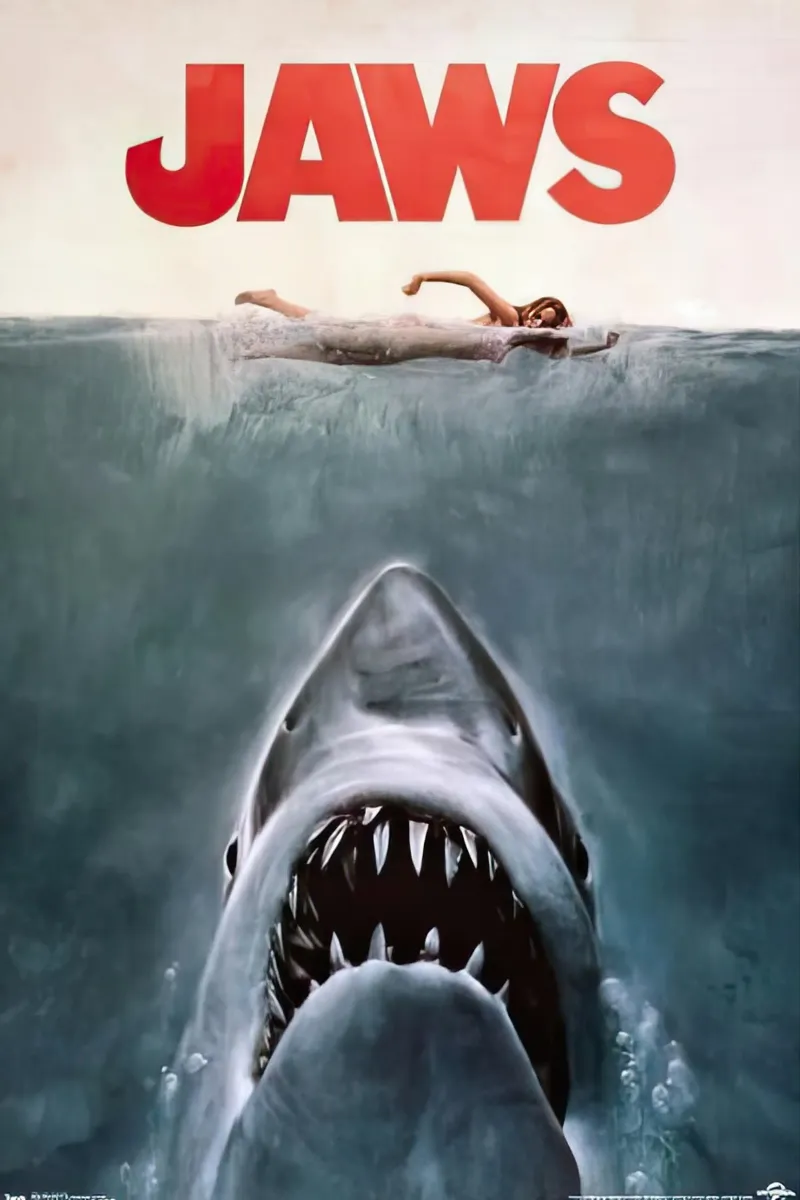 Jaws - Una scheda pellicola backlit da terri chapman