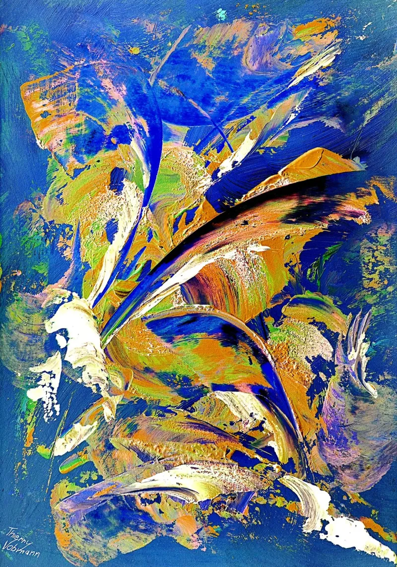 IDEAL GIFT 52 invers pellicola backlit da Thierry Vobmann Abstract painting