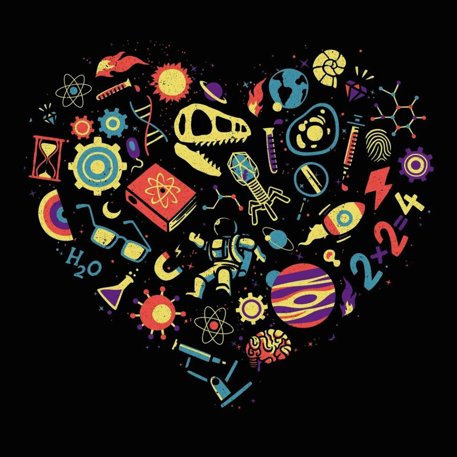 Love Science pellicola backlit da Tobe Fonseca