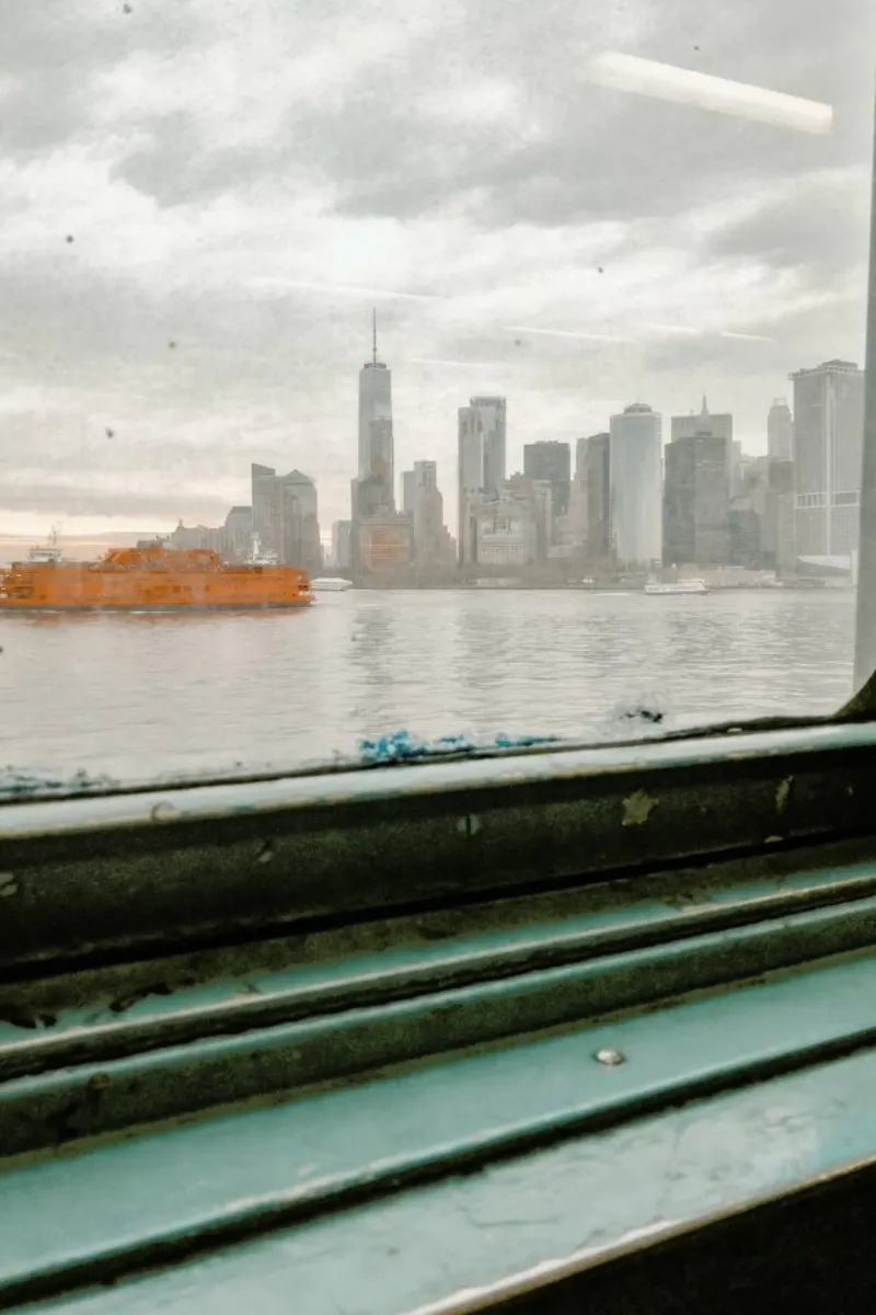 New York no.20 poster avec cadre en aluminium de Froilein Juno