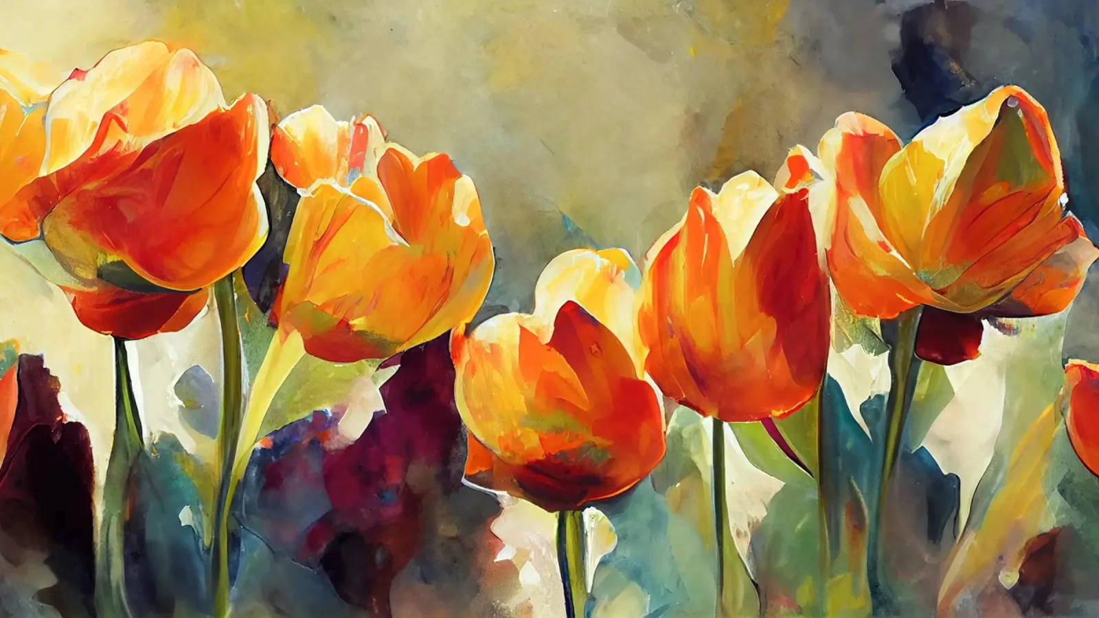 Muurkunst van Imagine canvas met Baklijst van Imagine