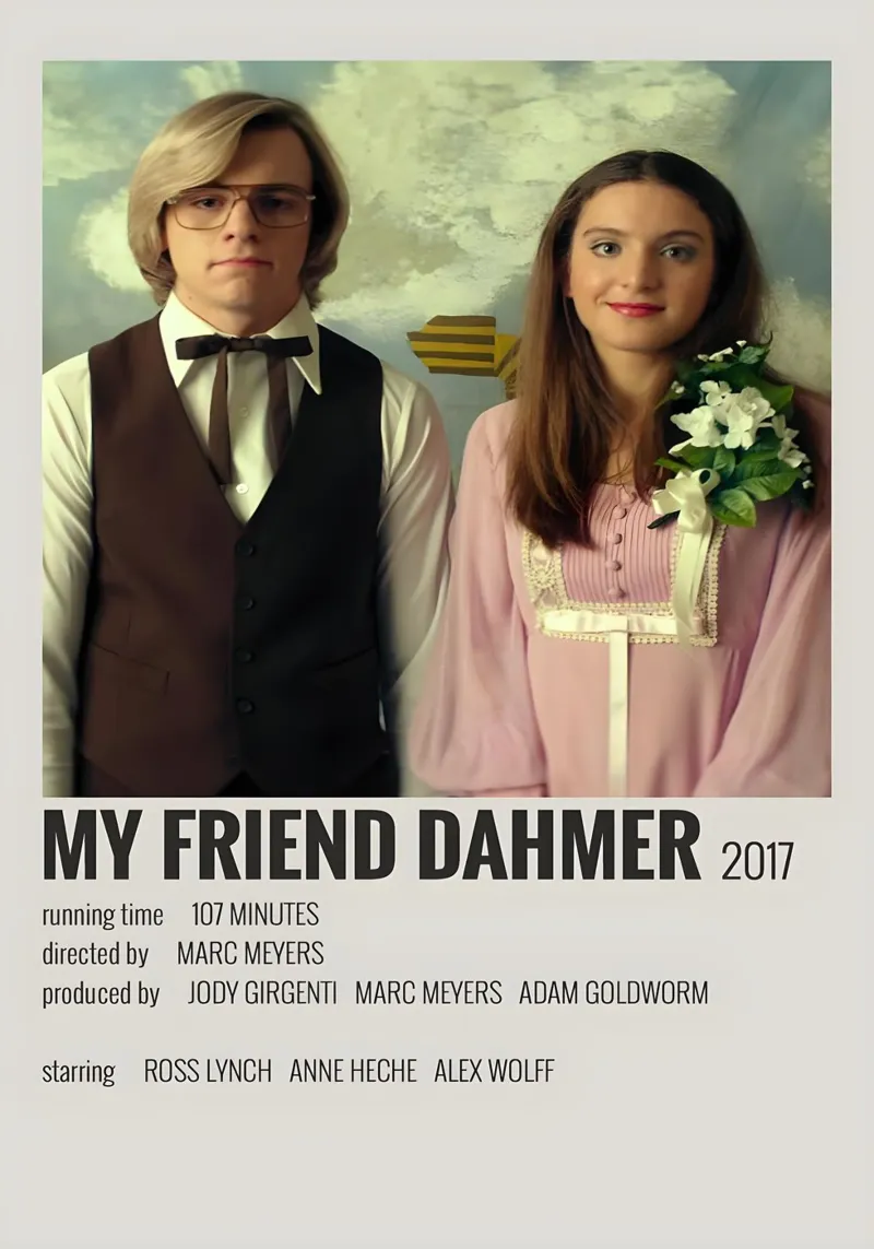 MY FRIEND DAHMER 2017 pellicola backlit da MVFminimalist