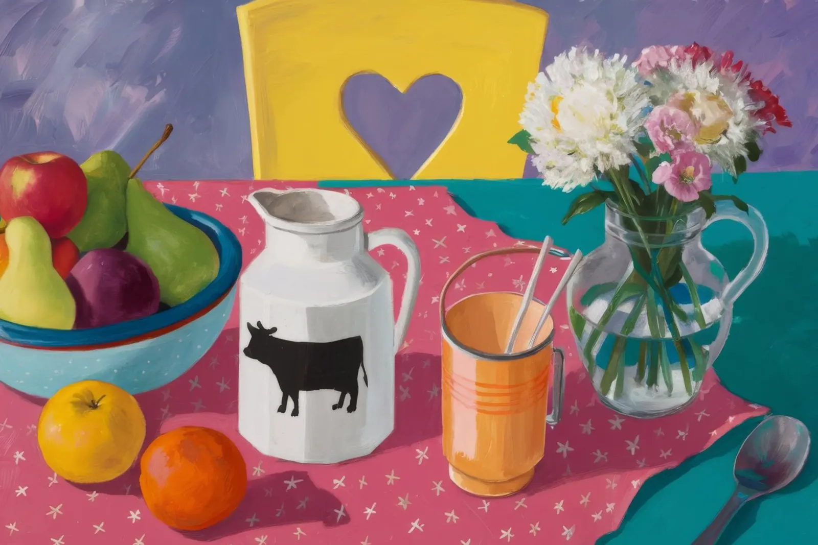 Heart of the Home canvas with Floater frame by Fable Tempa
