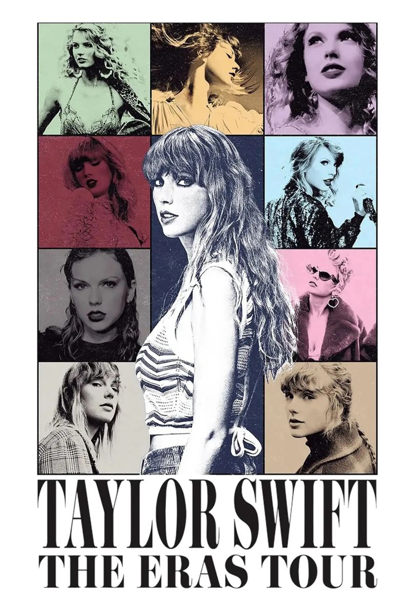 Version 3bThe Eras Tour Taylor Swift pellicola backlit da leonar