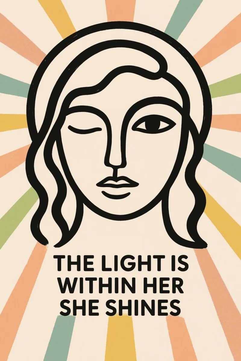 The Light Is Within Her pellicola backlit da treechild