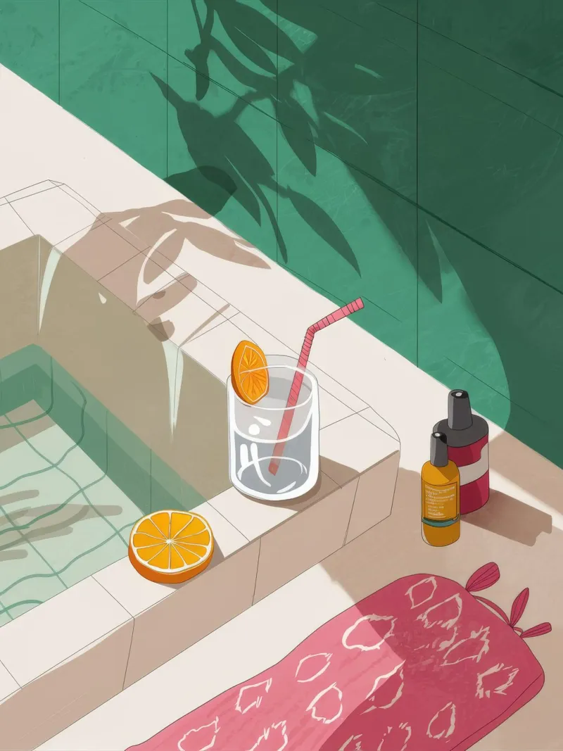 Prendere il sole Gioco di ombre pellicola backlit da Muse Artworks