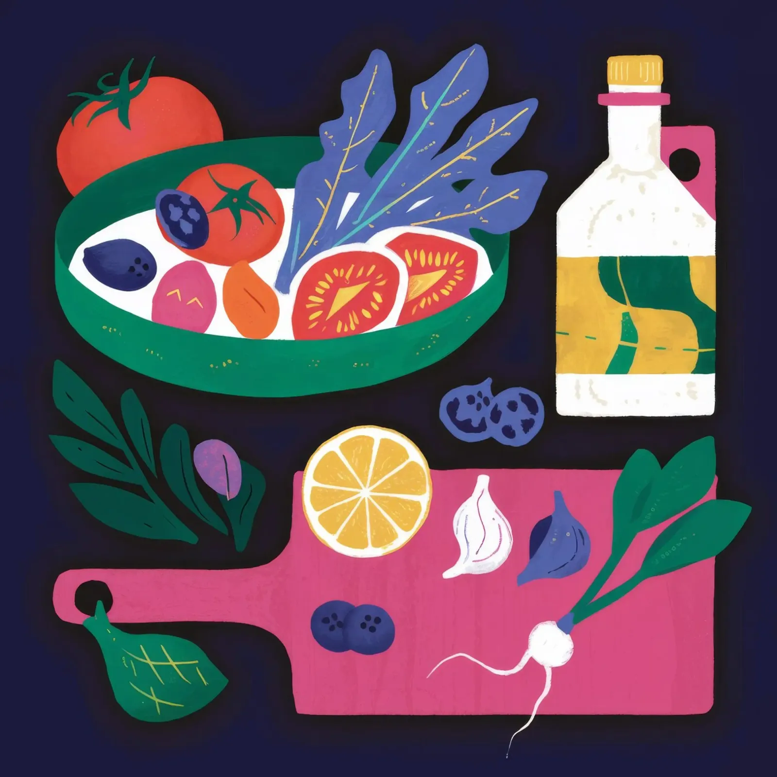 Lobster Wine Dinner forex plate by Muse Artworks
