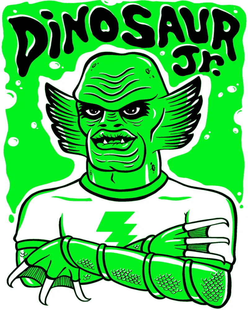 Dinosaur Jr - Indie And Rock poster da Deepness