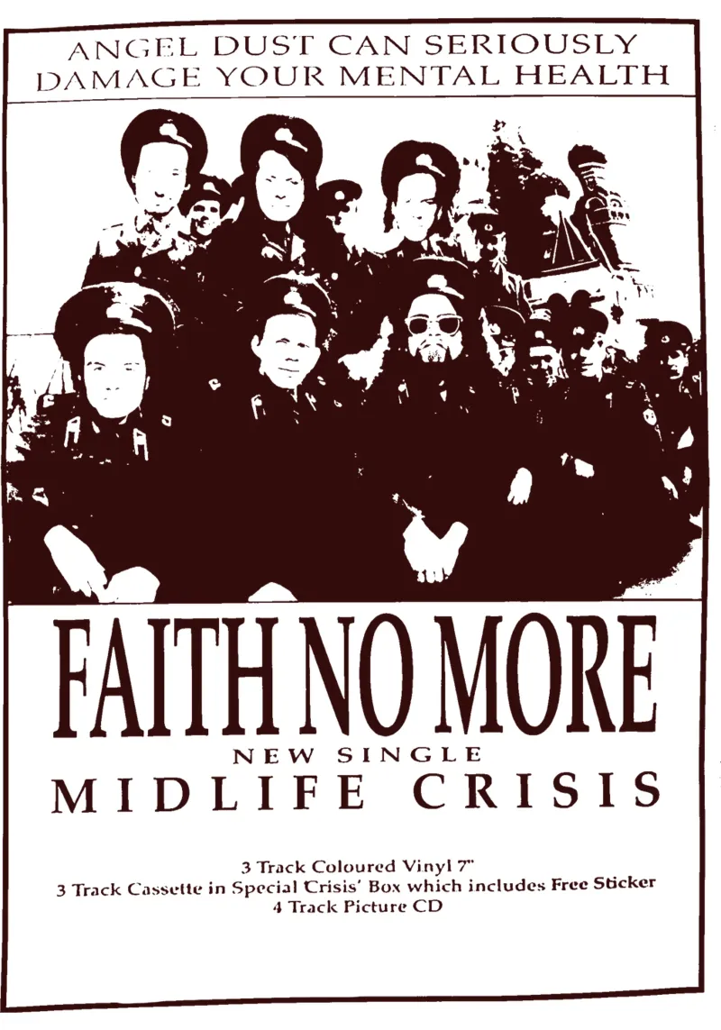 Faith No More - Band poster van Tara Bergener
