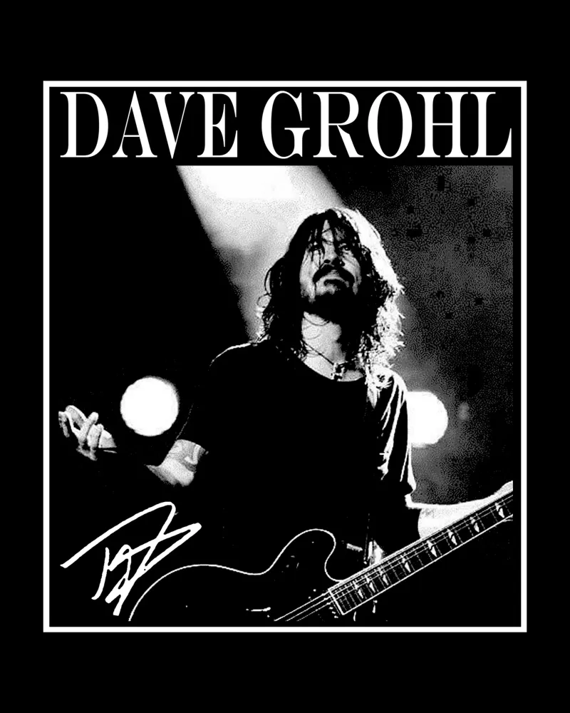 Pop Art Dave Grohl carta hahnemühle da https://www.juniqe.com/uk/shop/Henndraws
