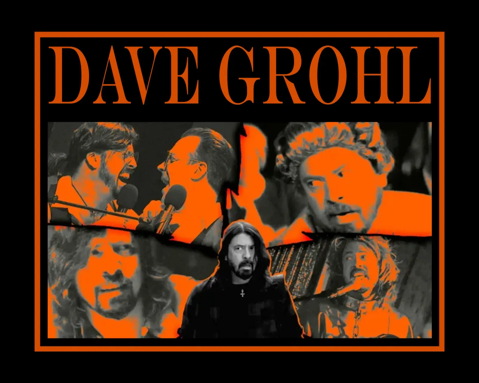Stile Grunge Dave Grohl pellicola backlit da https://www.juniqe.com/uk/shop/Henndraws