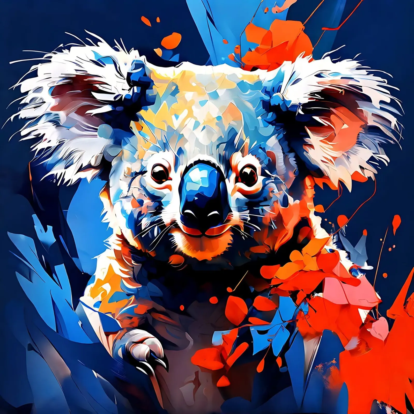 Koala_Style_F_1 pellicola backlit da Tierisch bunt by LK