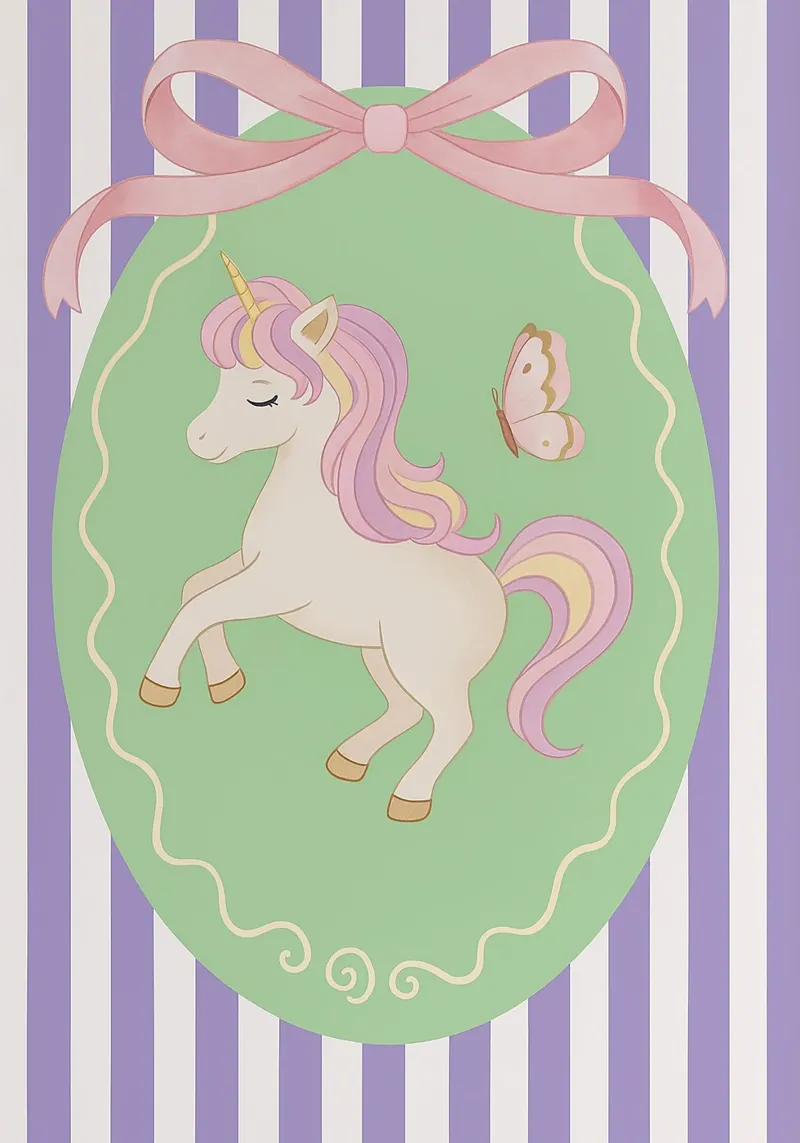 Unicorn and Butterfly plexiglass da Attaboy Dsgn