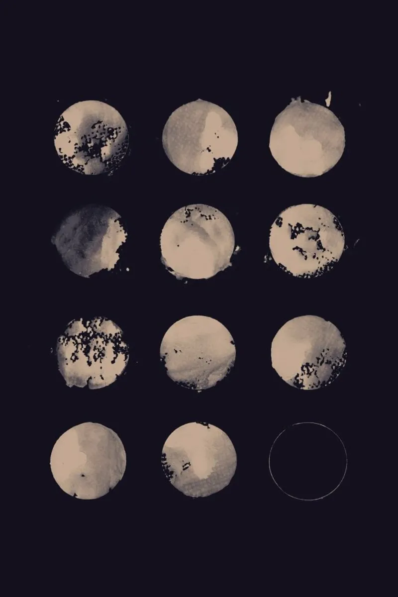Twelve Moons pellicola backlit da Florent Bodart