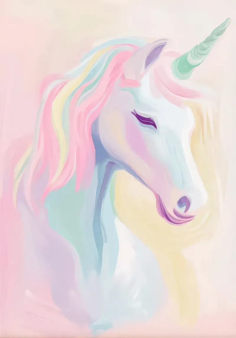 Unicorn Painting hahnemühle de Attaboy Dsgn