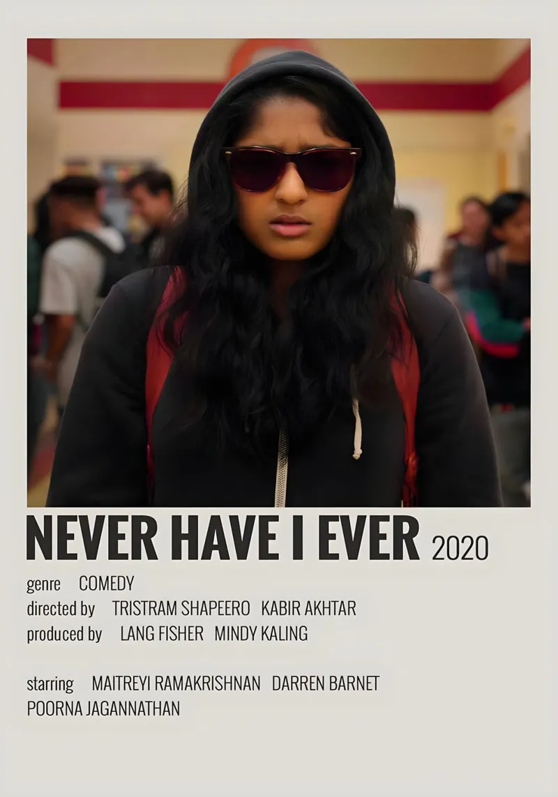 NEVER HAVE I EVER 2020 pellicola backlit da MVFminimalist
