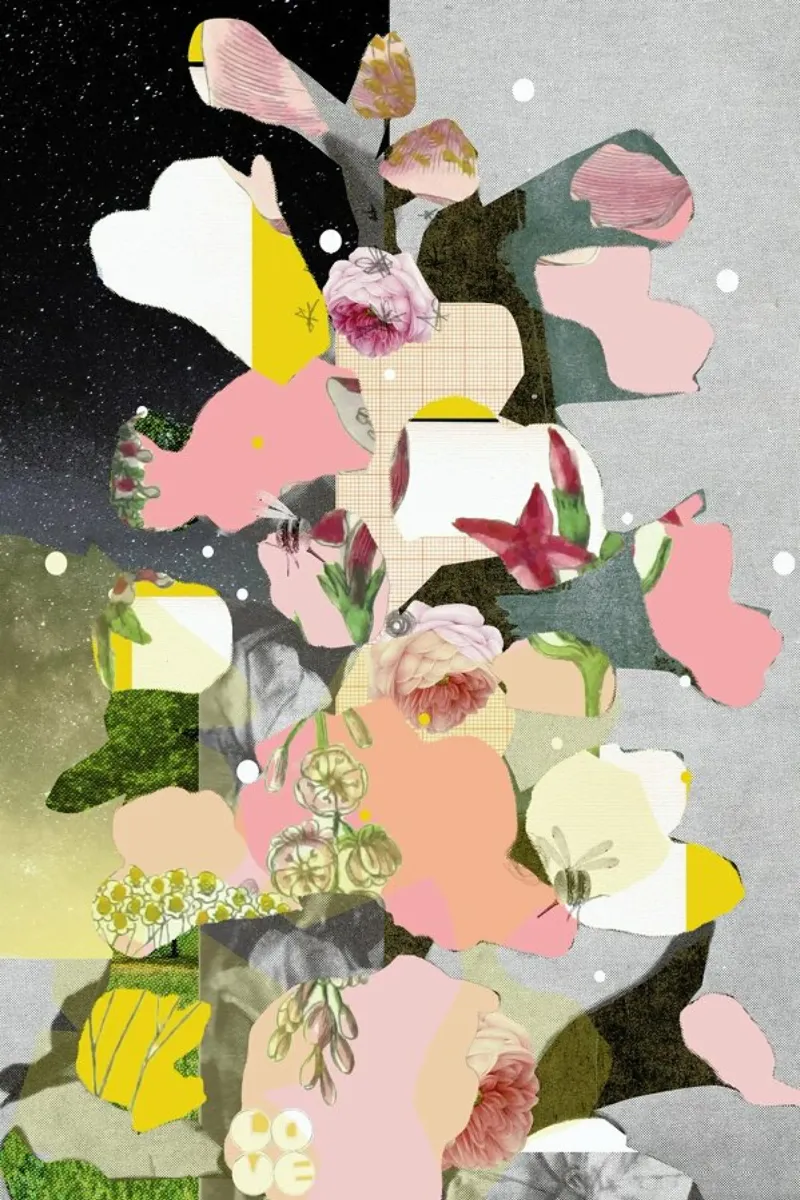 Flowers Still Life · Happy Abstraction 6a pellicola backlit da Marko Köppe