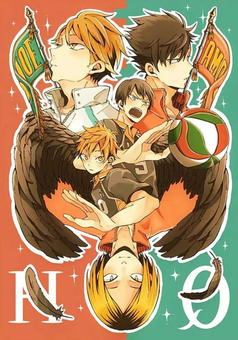 haikyuu carta hahnemühle da Green