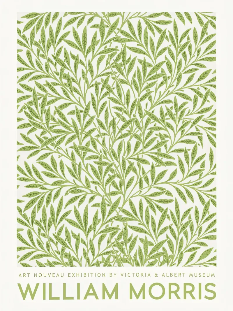 William Morris Salice Bough pellicola backlit da Jam Poster
