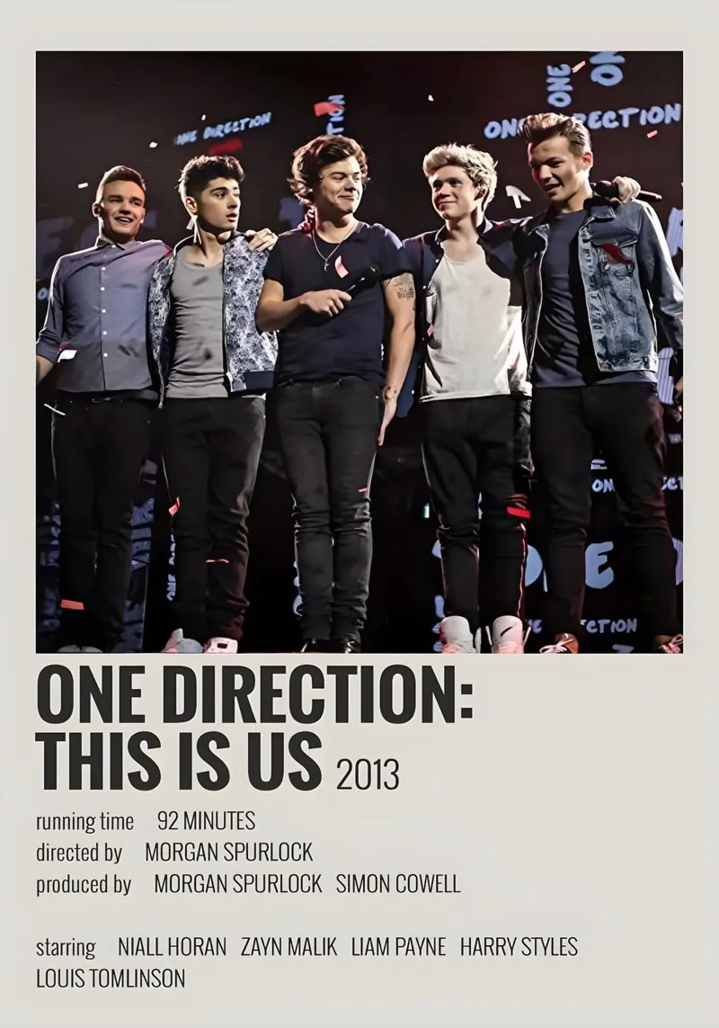 ONE DIRECTION THIS IS US 2013 pellicola backlit da MVFminimalist