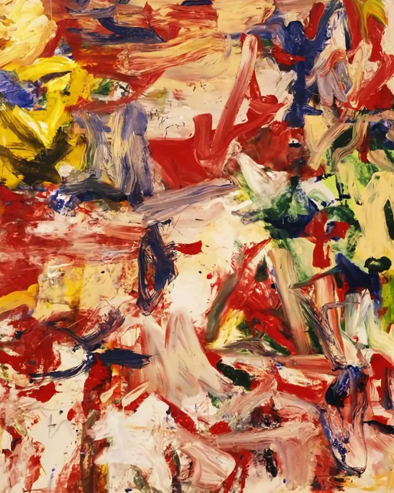Willem De Kooning Schöne Farbe Hahnemühle von Family ARTWORK