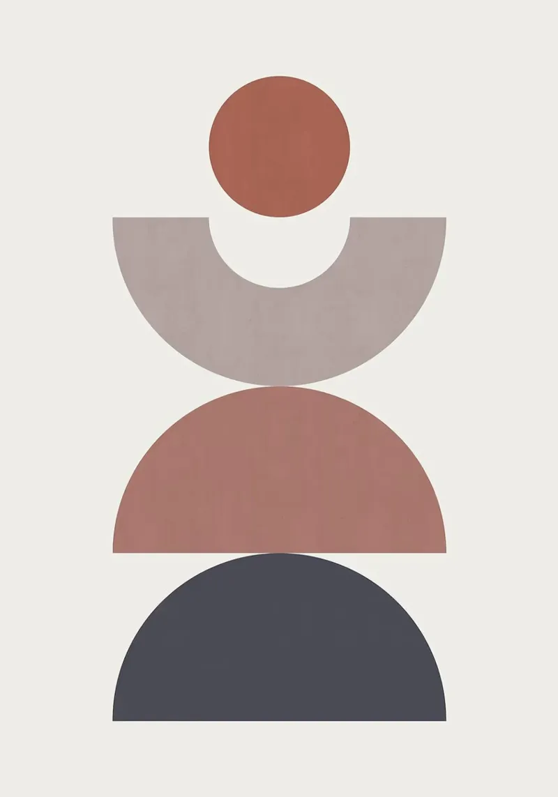 circle semi-circle hahnemühle de Ron Bale