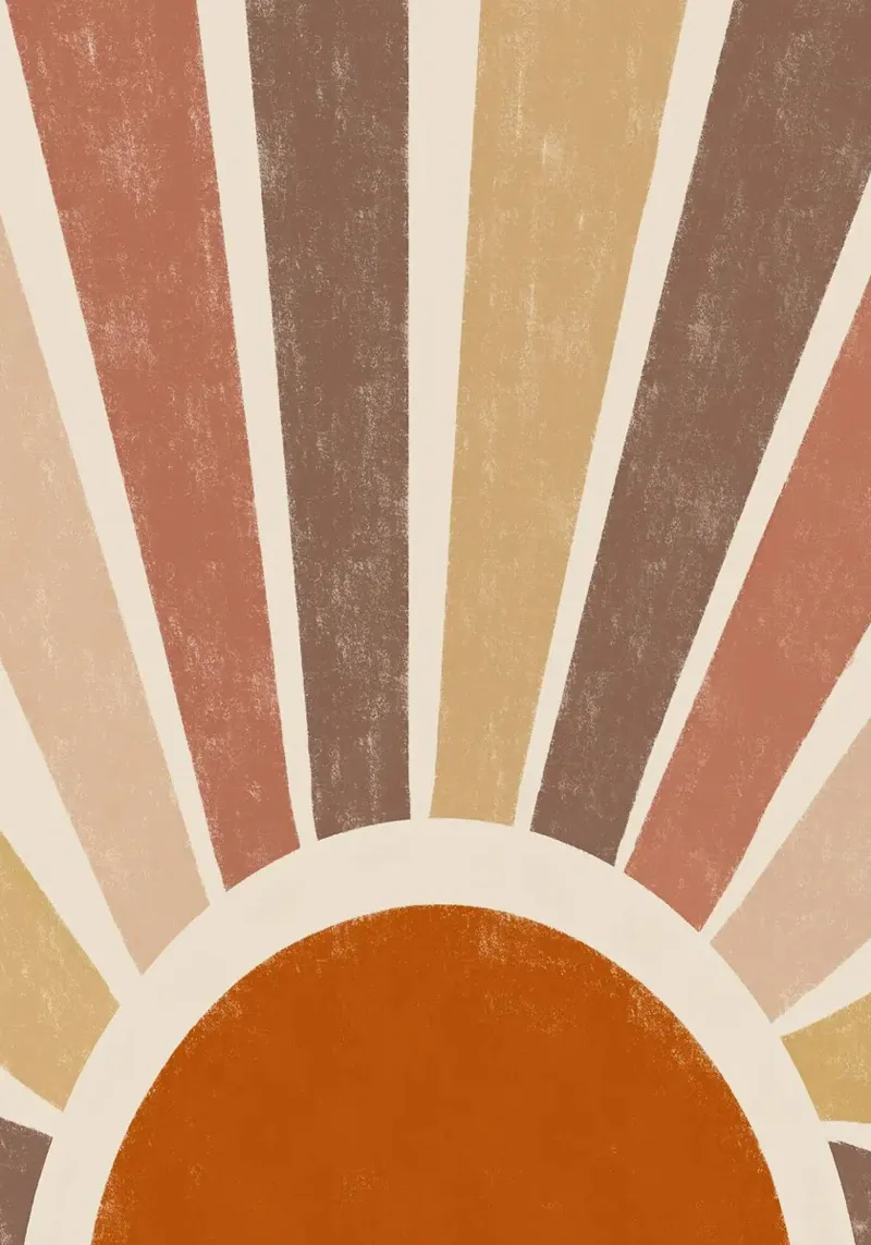 raggi del sole poster da Ron Bale