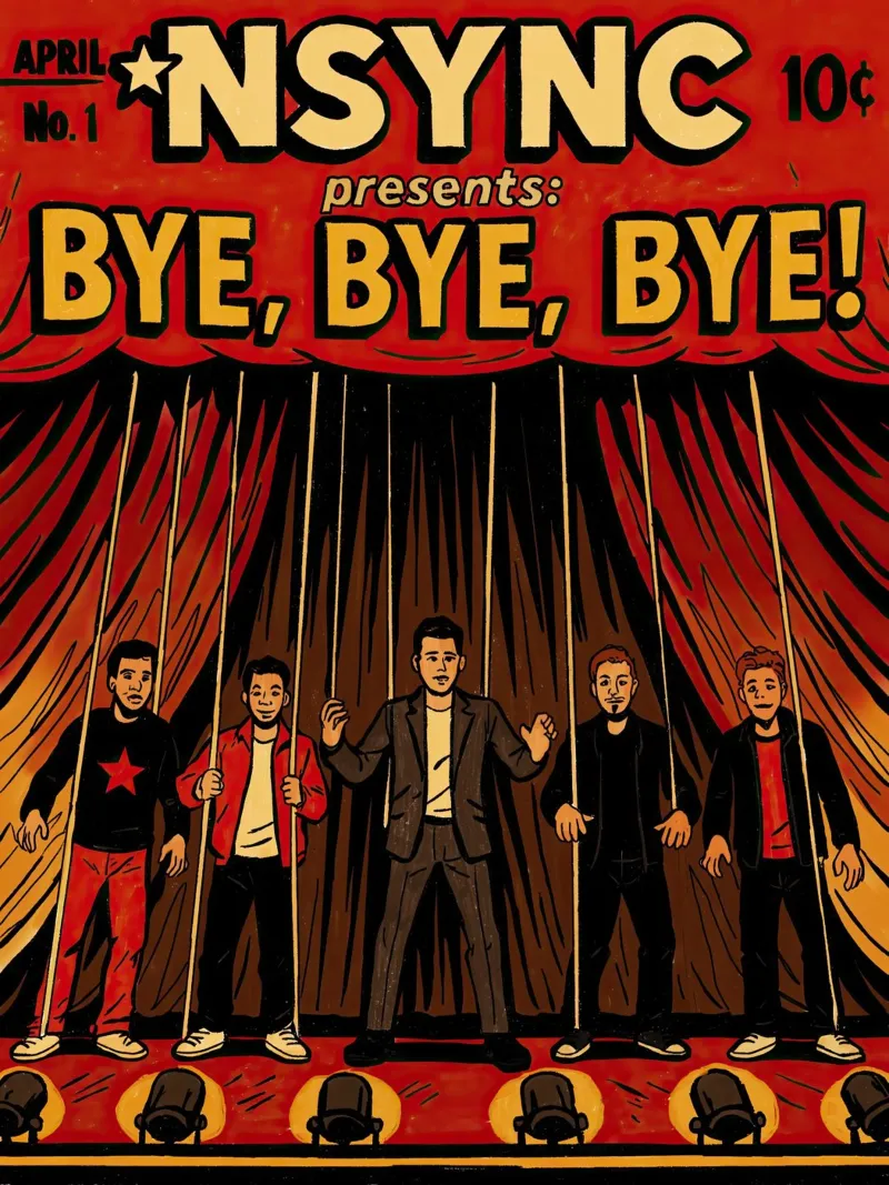NSYNC Bye, Bye, Bye poster da lucasmeier