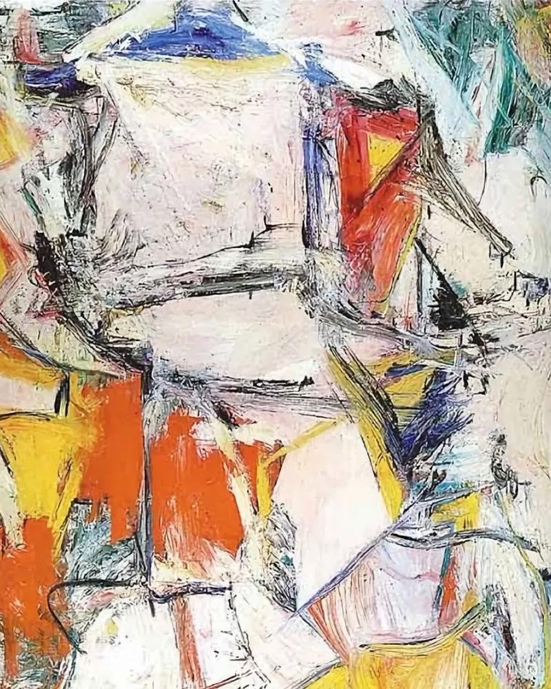 La leggenda di Willem De Kooning alluminio dibond da Family ARTWORK