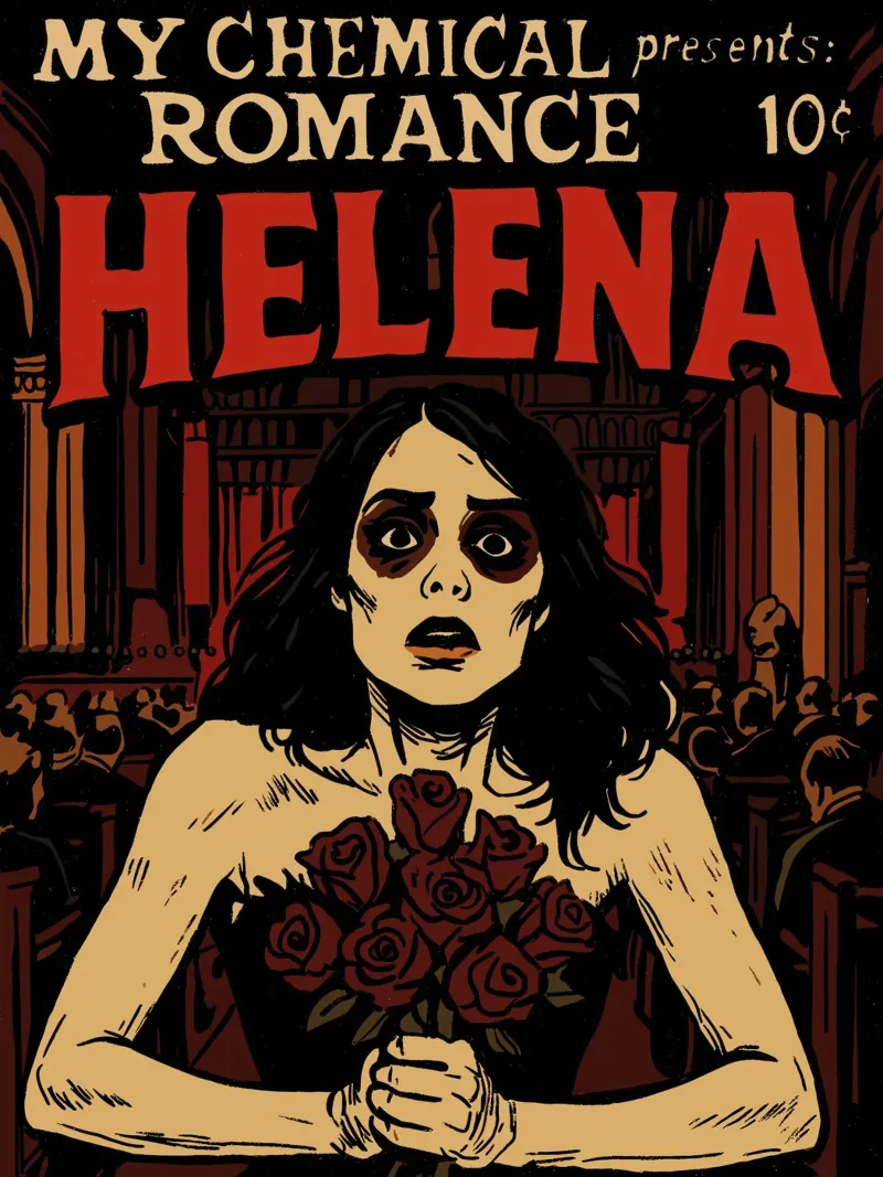 My Chemical Romance Helena alu-dibond by lucasmeier