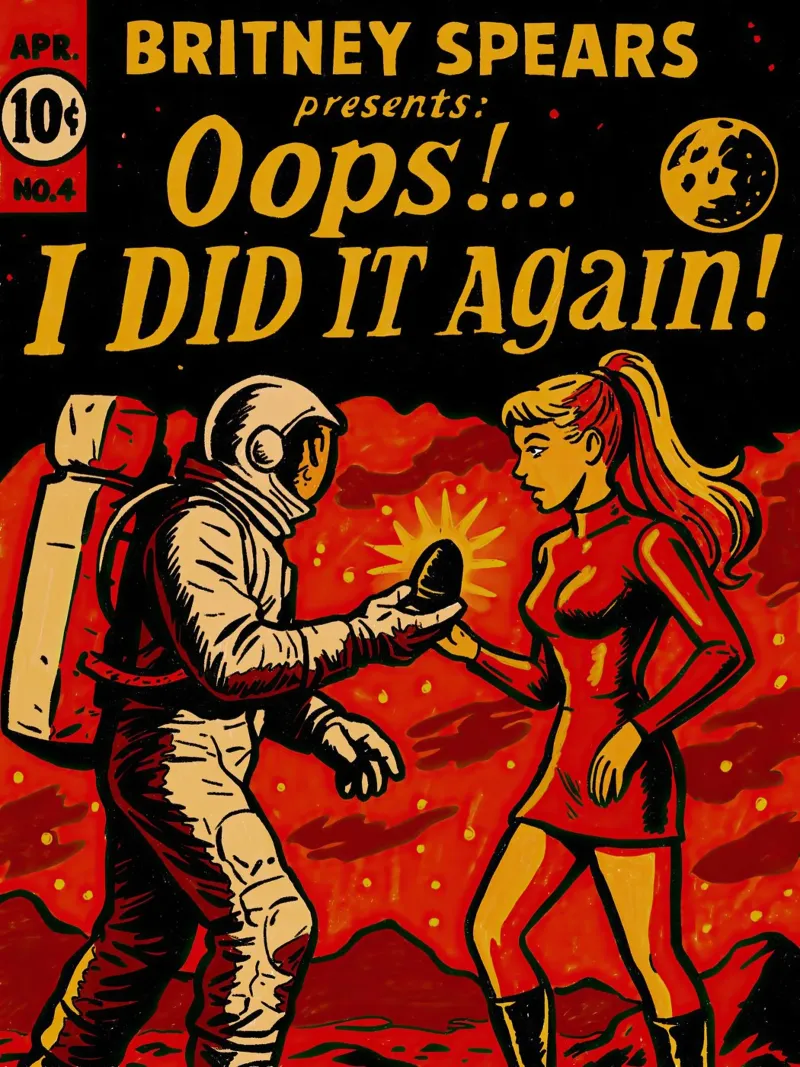 Britney Oops!... I Did It Again poster da lucasmeier