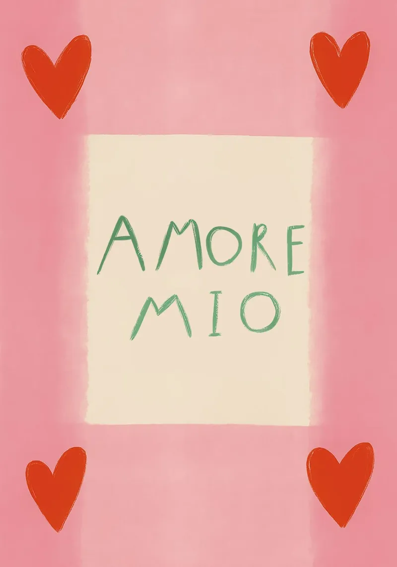 Amore Mio carta hahnemühle da Attaboy Dsgn