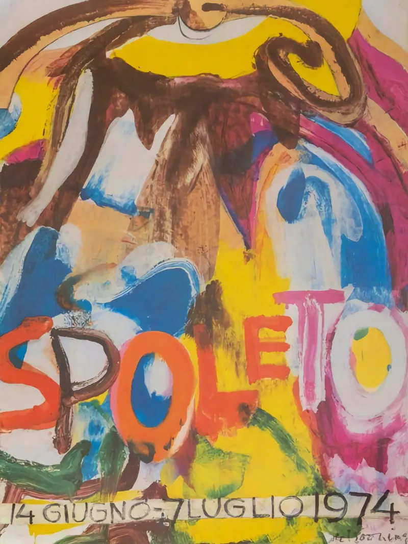 Willem De Kooning 1974 pellicola backlit da Family ARTWORK
