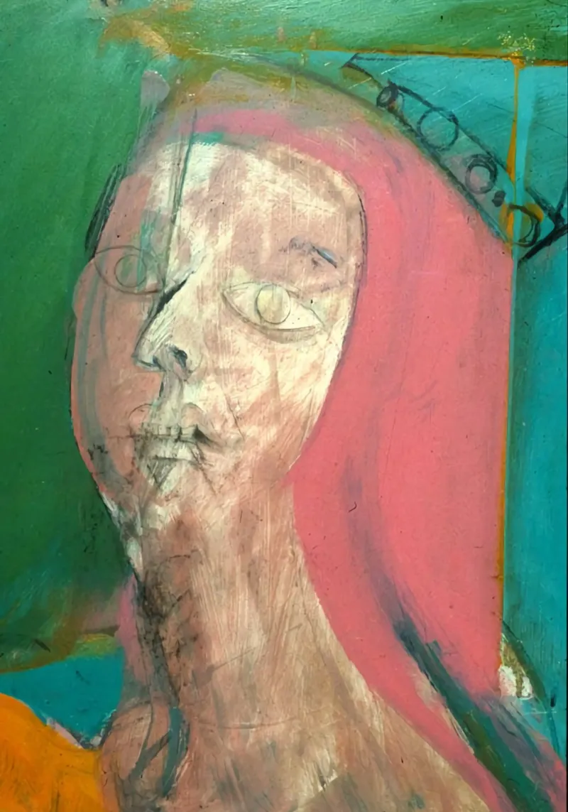 Willem De Kooning Donna Biara pellicola backlit da Family ARTWORK