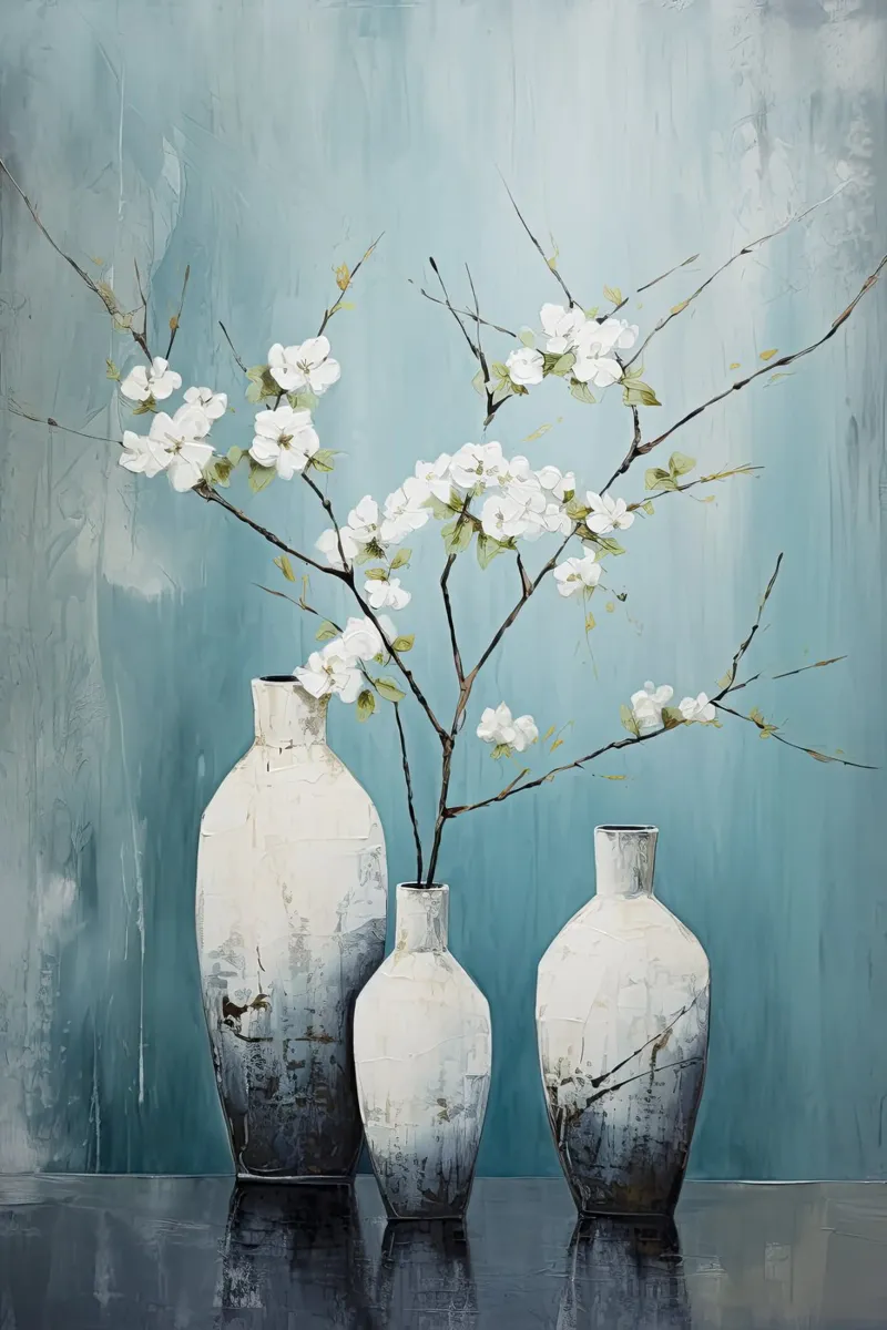 Muurkunst van Imagine canvas met Baklijst van Imagine